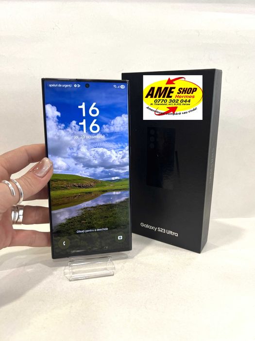 Samsung S23 Ultra, 256GB/8GB RAM Phantom Black!
