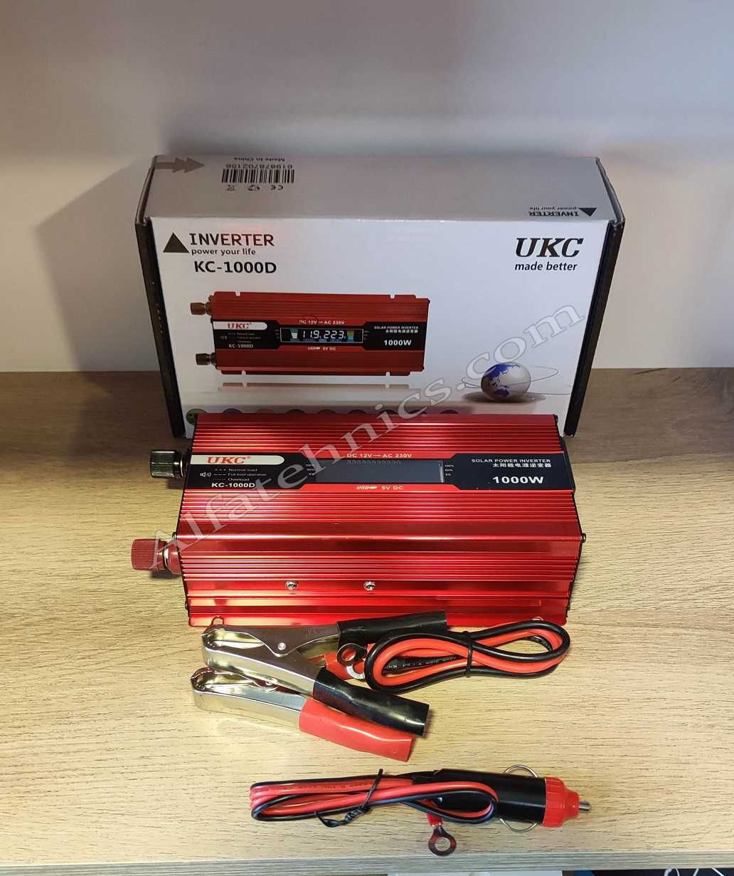 UKC Инвертори 12V - 500 до 4000 Вата