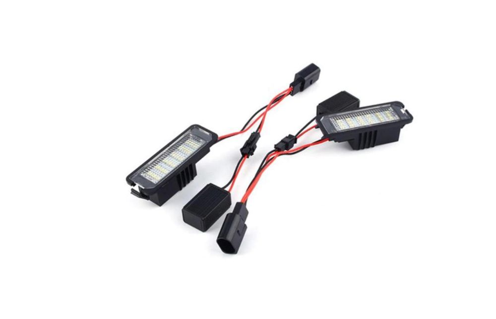 Lampi LED nr numar Skoda 3 Seat Leon Ibitza Passat B6 CC Phaeton Polo