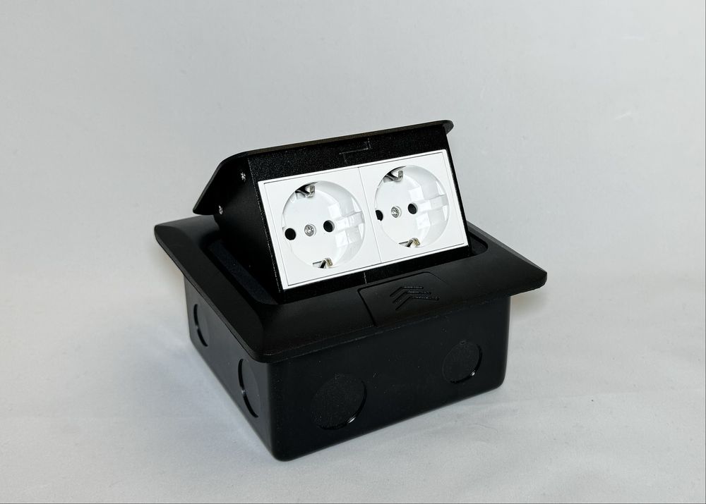Настольная розетка Наполная розетка Лючок Люк Socket Розетка короб