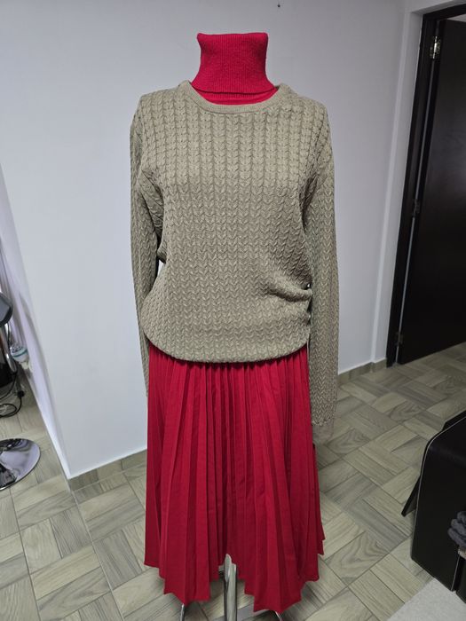 Pulover din bumbac organic, pt rochii, fuste cămăși;