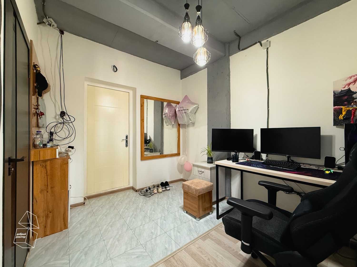 (Добрый) Махтумкули, 40 м², 1/9/9, Крафтовая квартира