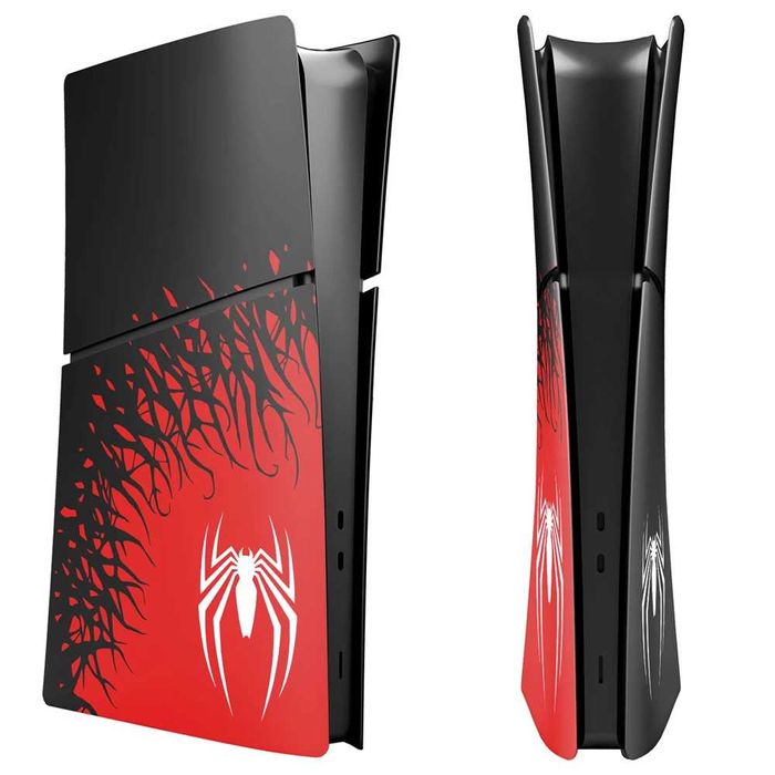 Playstation 5 Slim Digital Edition + Spider Man Панел  Нови 24 м гар.