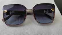 Ochelari de soare Gucci brat maro