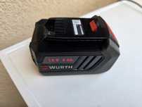 Baterii wurth 18v