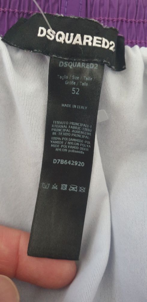DSQUARED2 Mens Swimwear Size 52 ОРИГИНАЛНИ! Мъжки Бански!