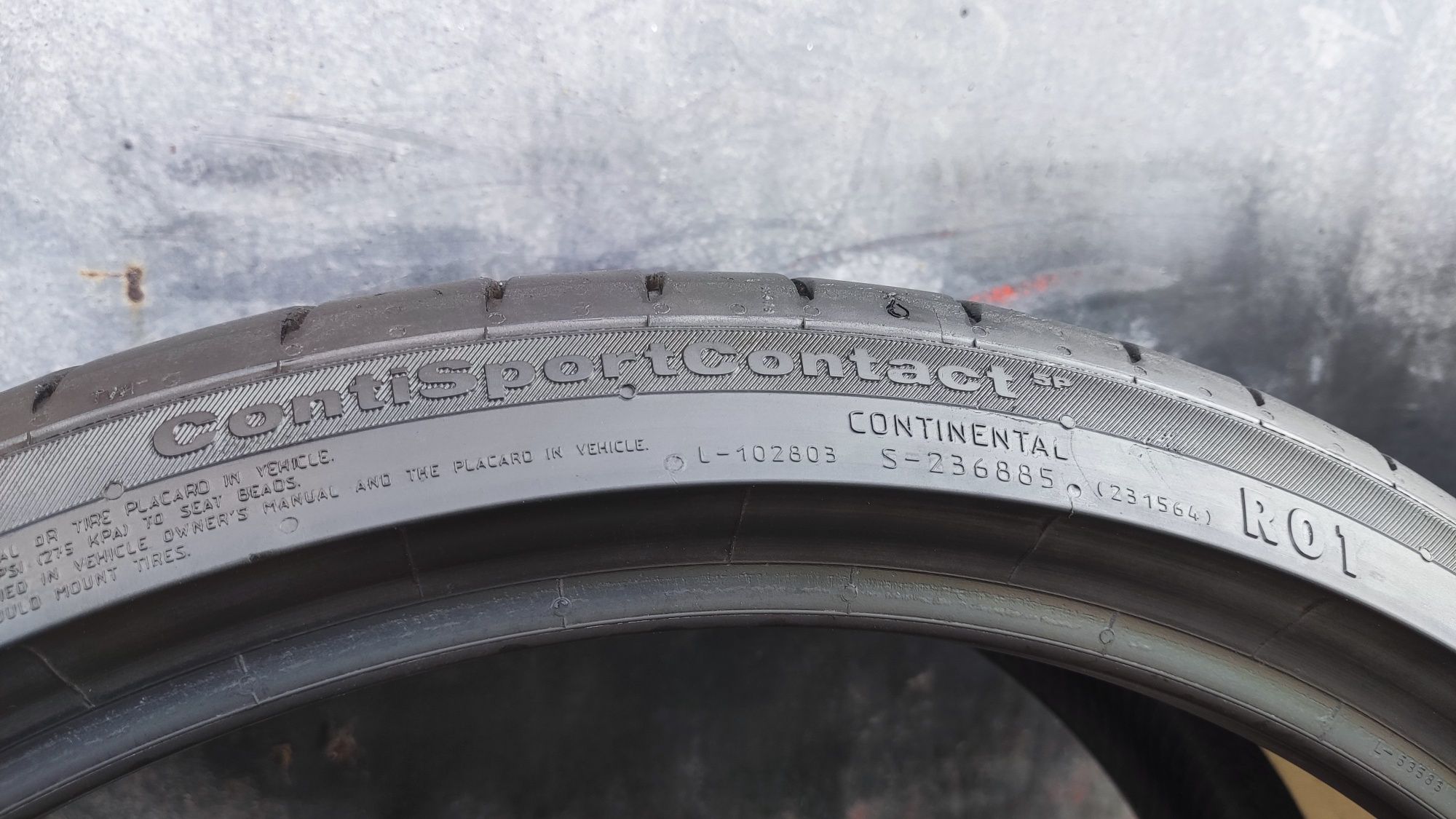 2бр. летни гуми 265/30/20 Continental Premium Contact 5
dot22
6.7mm
До