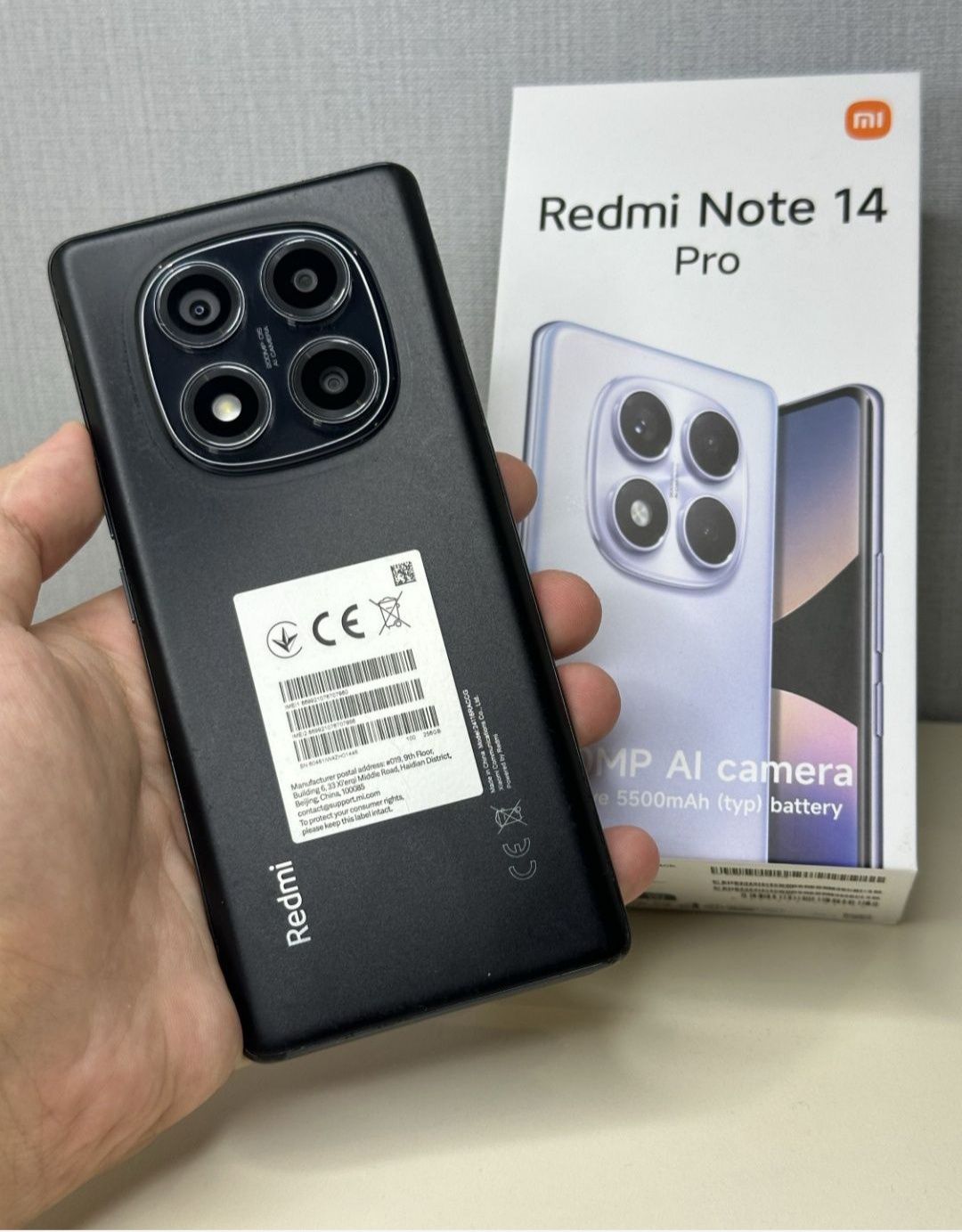 Redmi not 14pro 12.256 tali