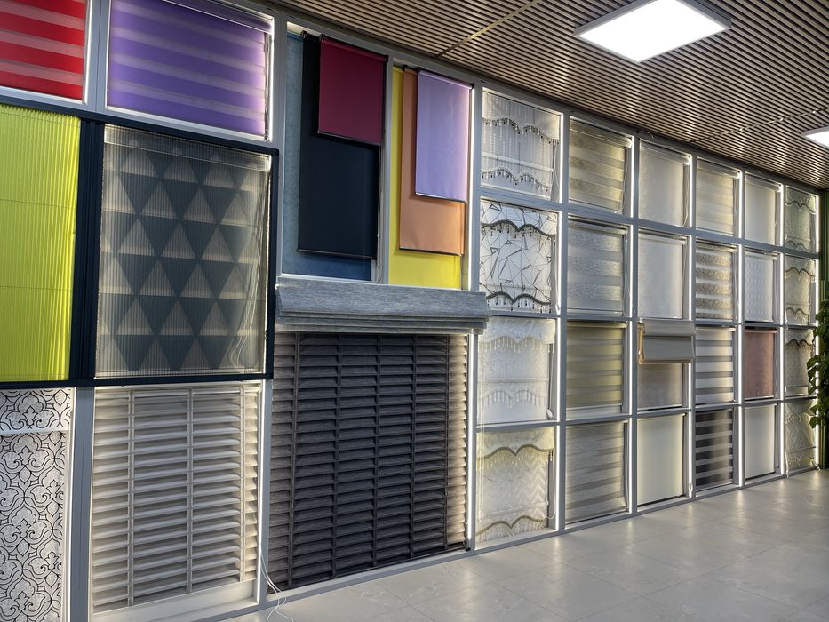 Жализи, ролл шторы, день и ночь