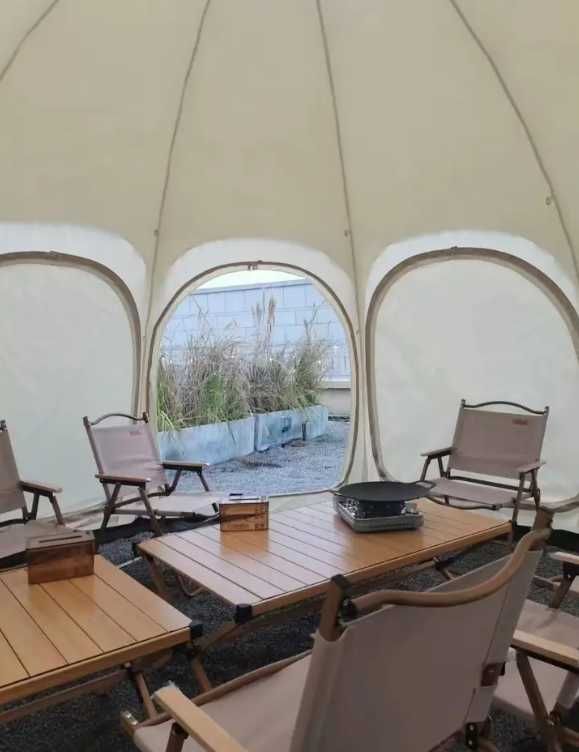 Cort gradina,glamping si socializare EkoBall, 30mp