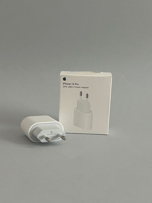 Нов оригинален адаптер за айфон 25W (iPhone 17) (Apple) Fast Charge