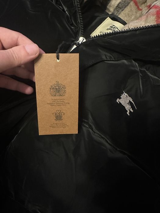Burberry geaca neagra de iarna puffer marime xl