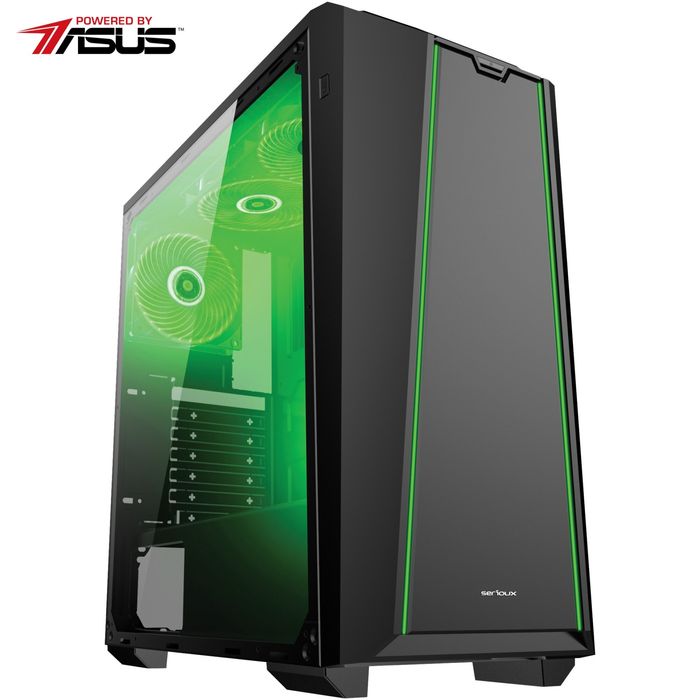 Sistem Desktop Gaming Serioux I5 9400F / GTX 1050 Cerberus, 16 GB, SSD