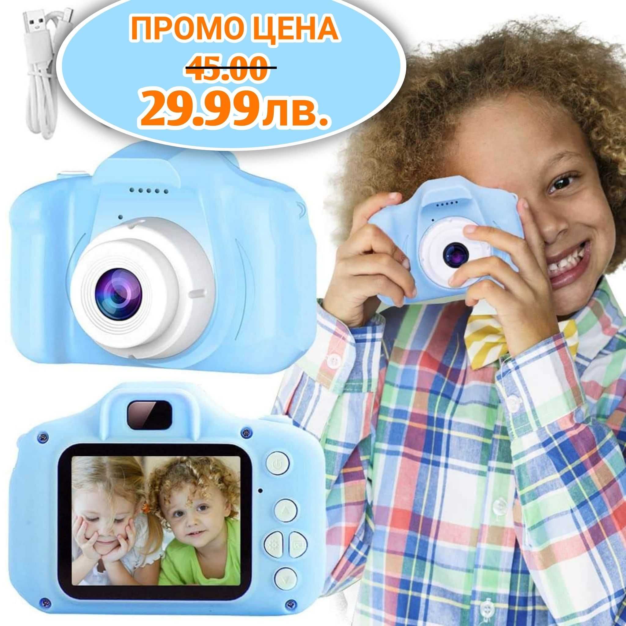 Хит Играчка за КОЛЕДА Истински Дигитален Детски Фотоапарат-Камера