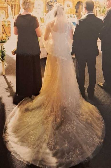 Rochie de mireasă Pronovias,  2022, culoare Ivory,  masura S.