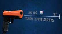 [Pistol 23 Jouli] PUTERNIC Airsoft + Bile Cauciuc Cu Aer Comprimat Gaz