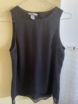 H&M черен потник, офис облекло