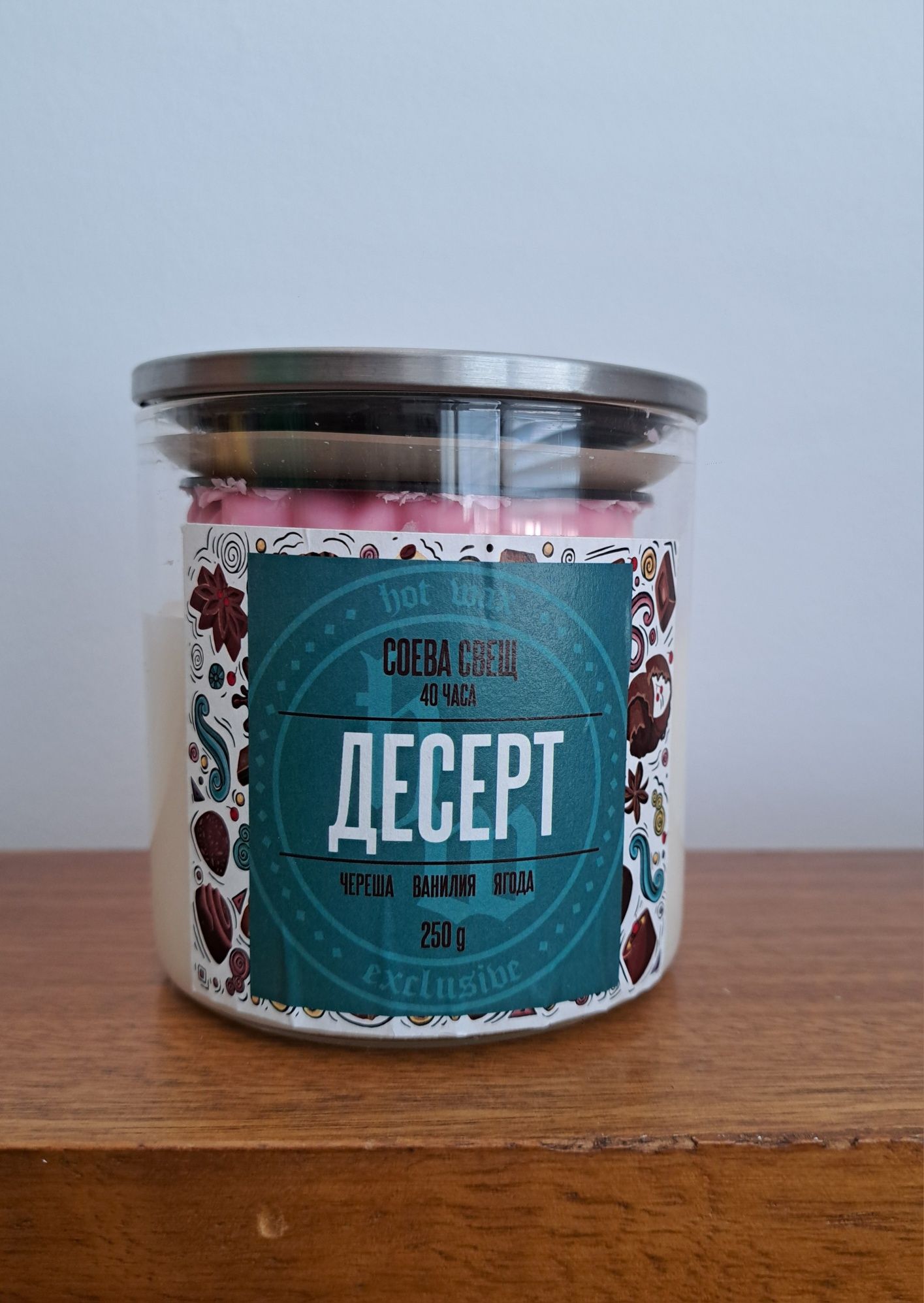 Соева свещ ,,Десерт"