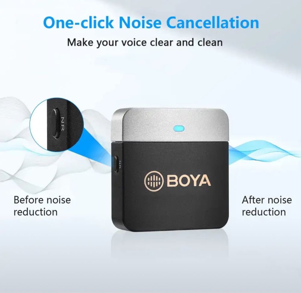 Boya BY-M1V5 pitlechka mikrofon lighting IPhone | Saramonic