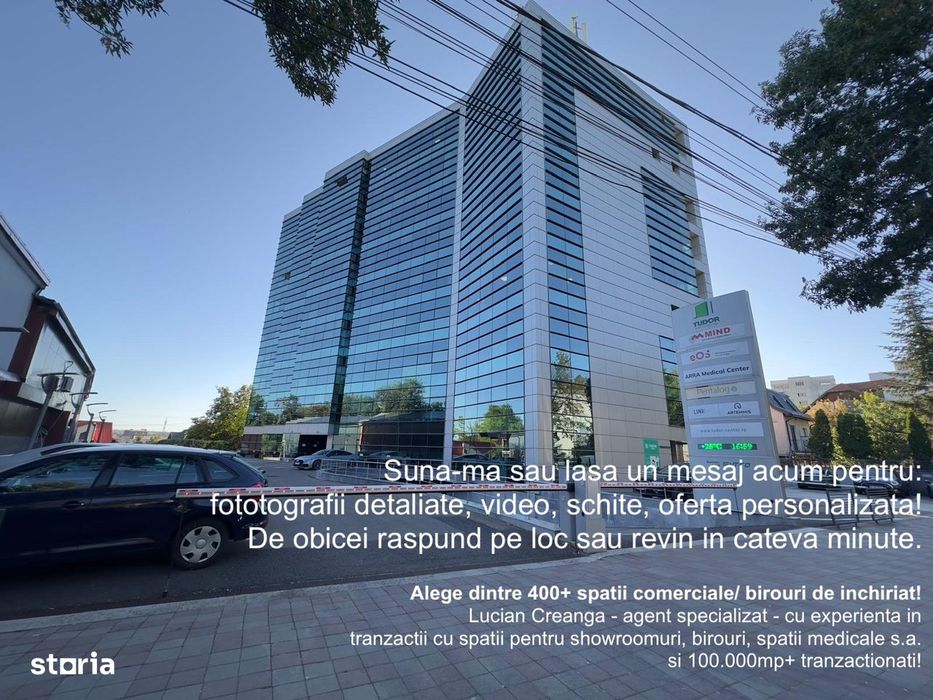 Spatii de la 36mp la 417mp, Tudor Center