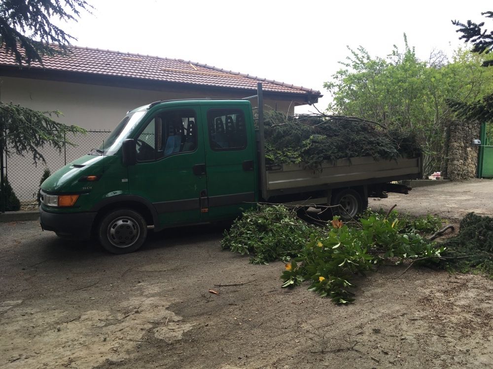 Градински услуги, рязане на дървета и косене на трева