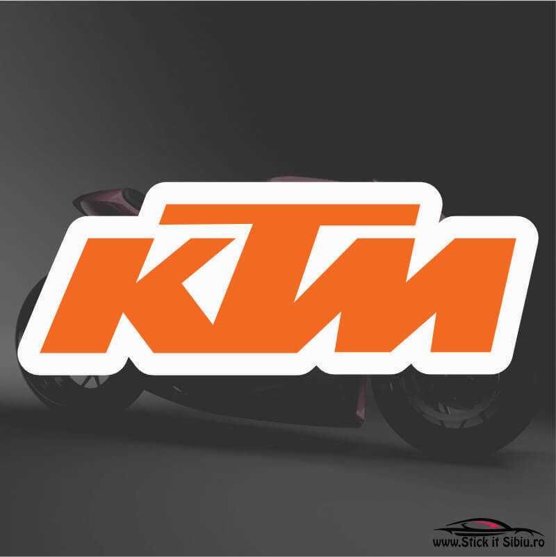 KTM-Model 3-Stickere Moto