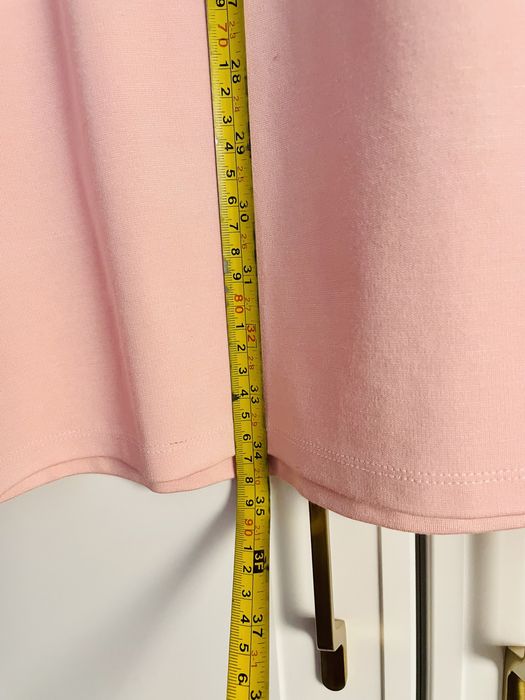 Rochie roz cu pene