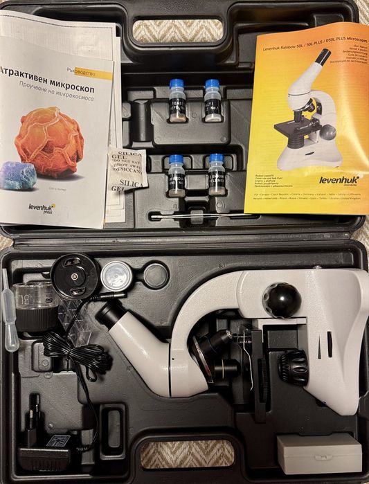 Микроскоп Levenhuk Rainbow 50L PLUS