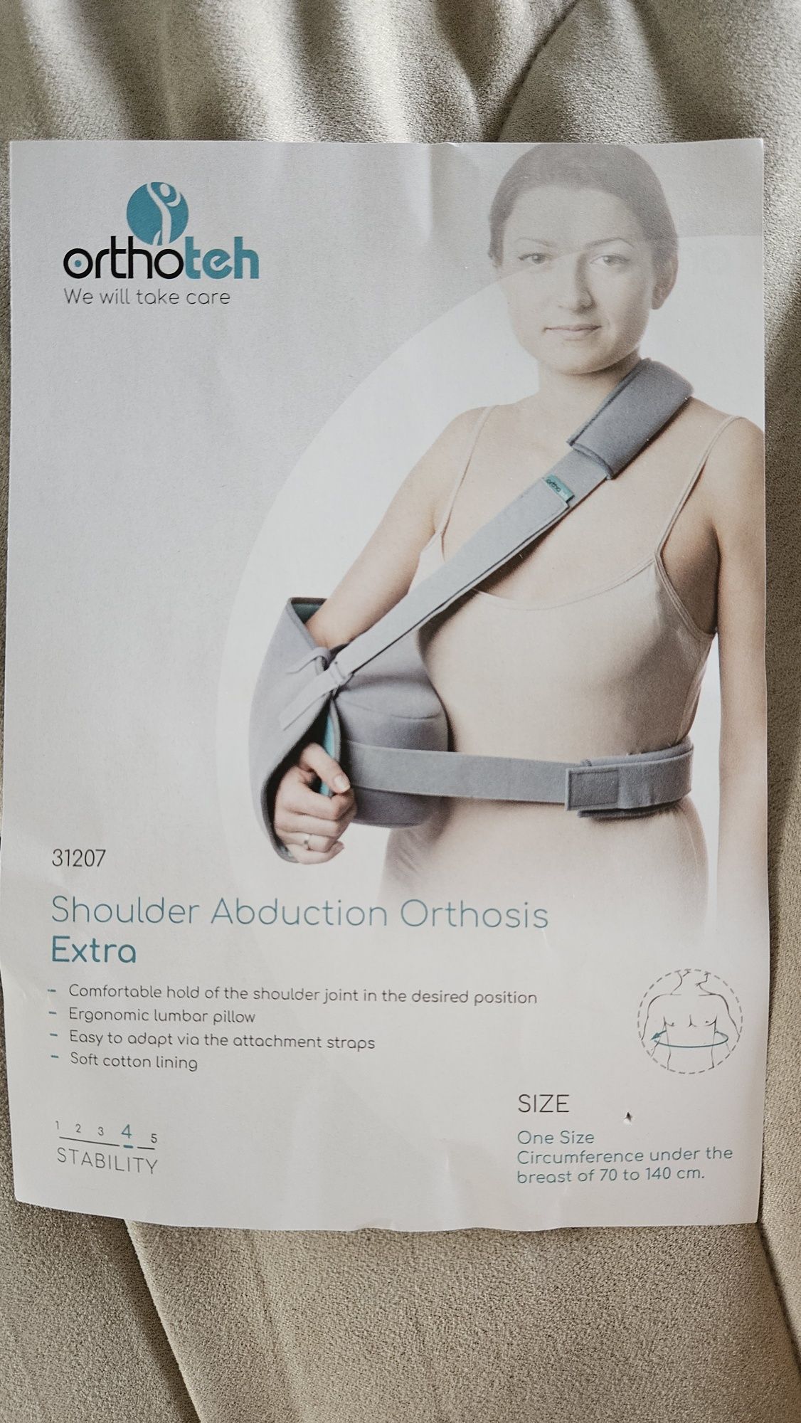 Абдукционна ортеза Екстра, за рамо, Ortotech