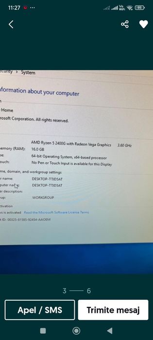 Vând calculator in stare excelenta