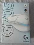 Mouse gaming wireless Logitech G705 Lightspeed, RGB, Alb