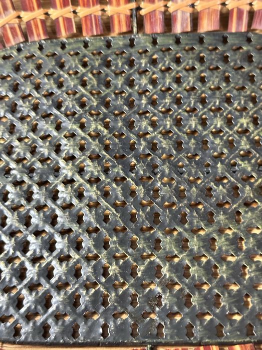 Ръчно изработена стилна фруктиера|поднос- желязо и дърво