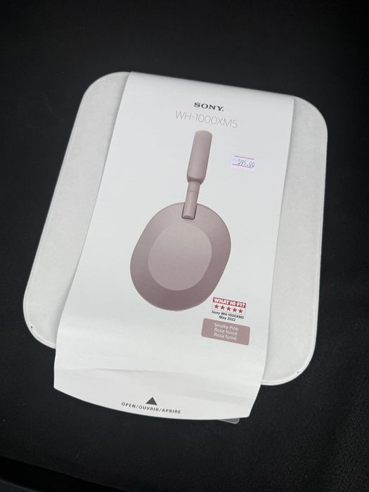 Слушалки Sony WH-1000XM5 Smoky Pink