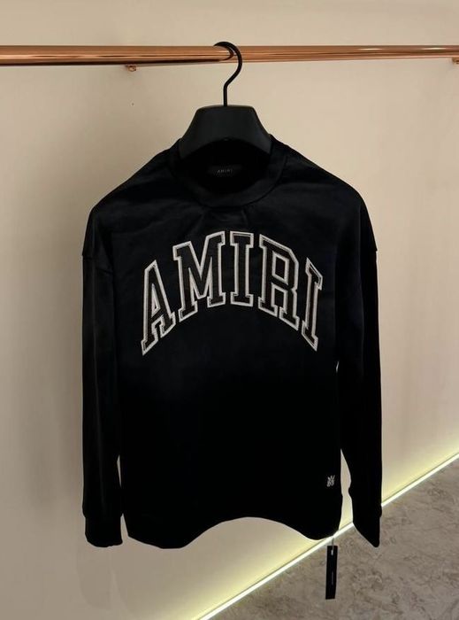 Черна блуза Amiri