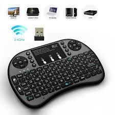 Мини Светеща безжична клавиатура за Android PC или TV Box Mini Keyboar