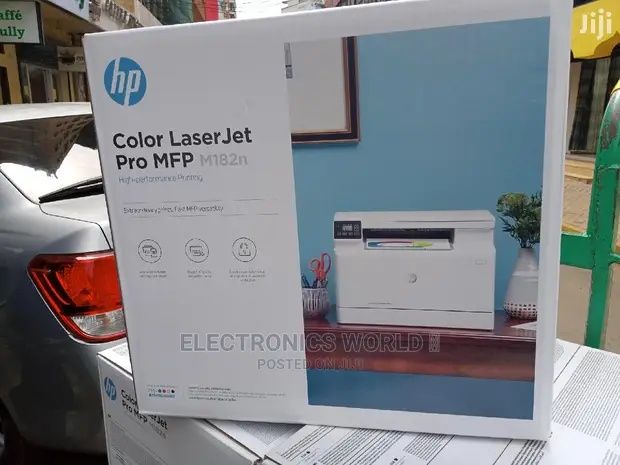 Новый Принтер HP Color LaserJet Pro MFP M182n (МФУ) "Цветной"