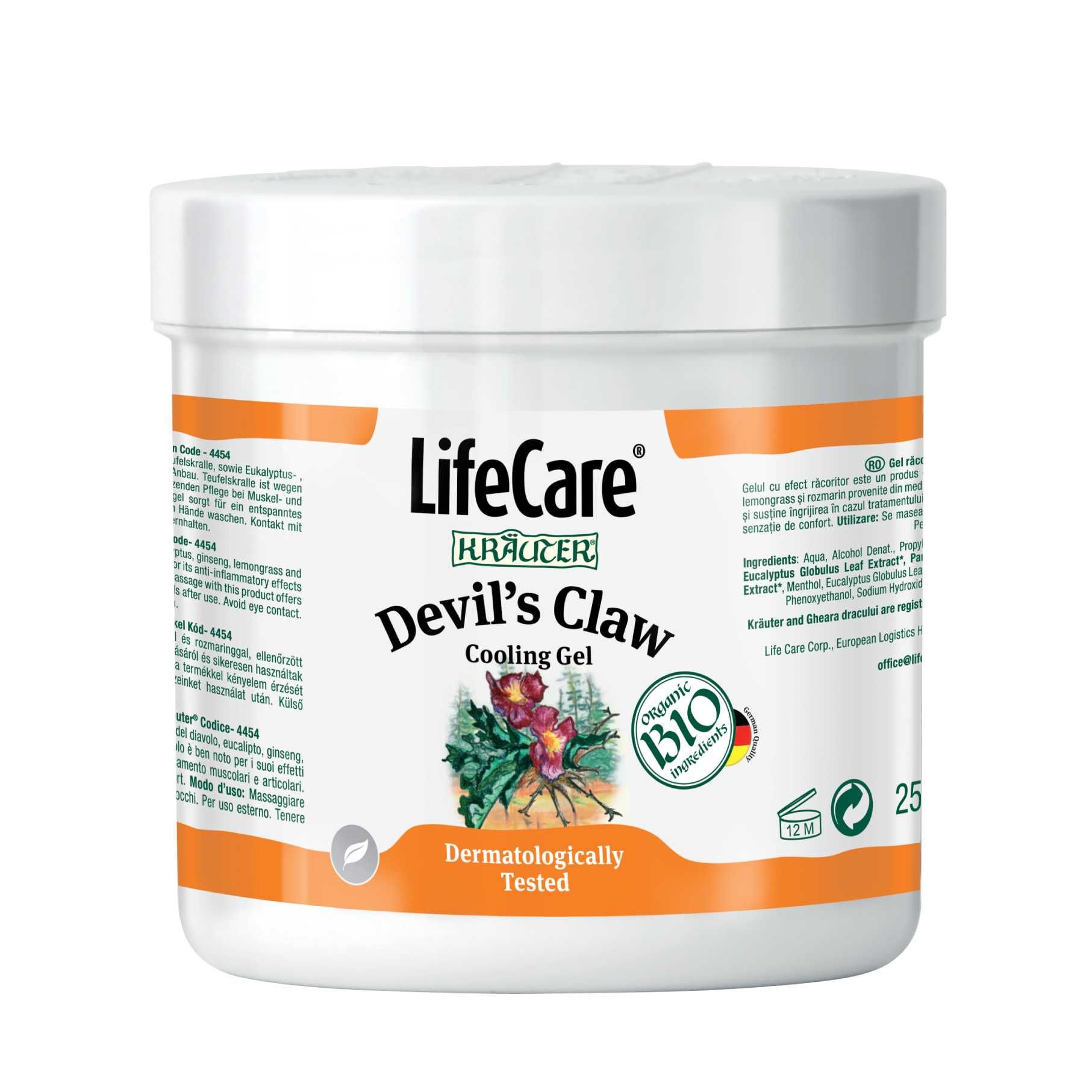 Gel calmant antiinflamator antireuma. Puterea Ursului, Gheara Dracului