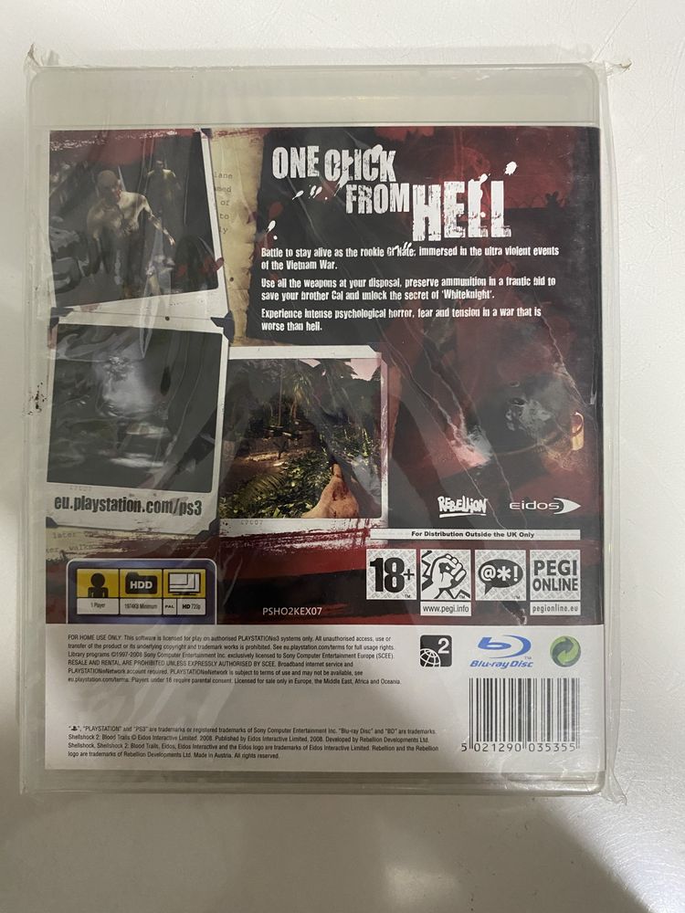 Продам игру оригинальную на PS3 Shellshock2