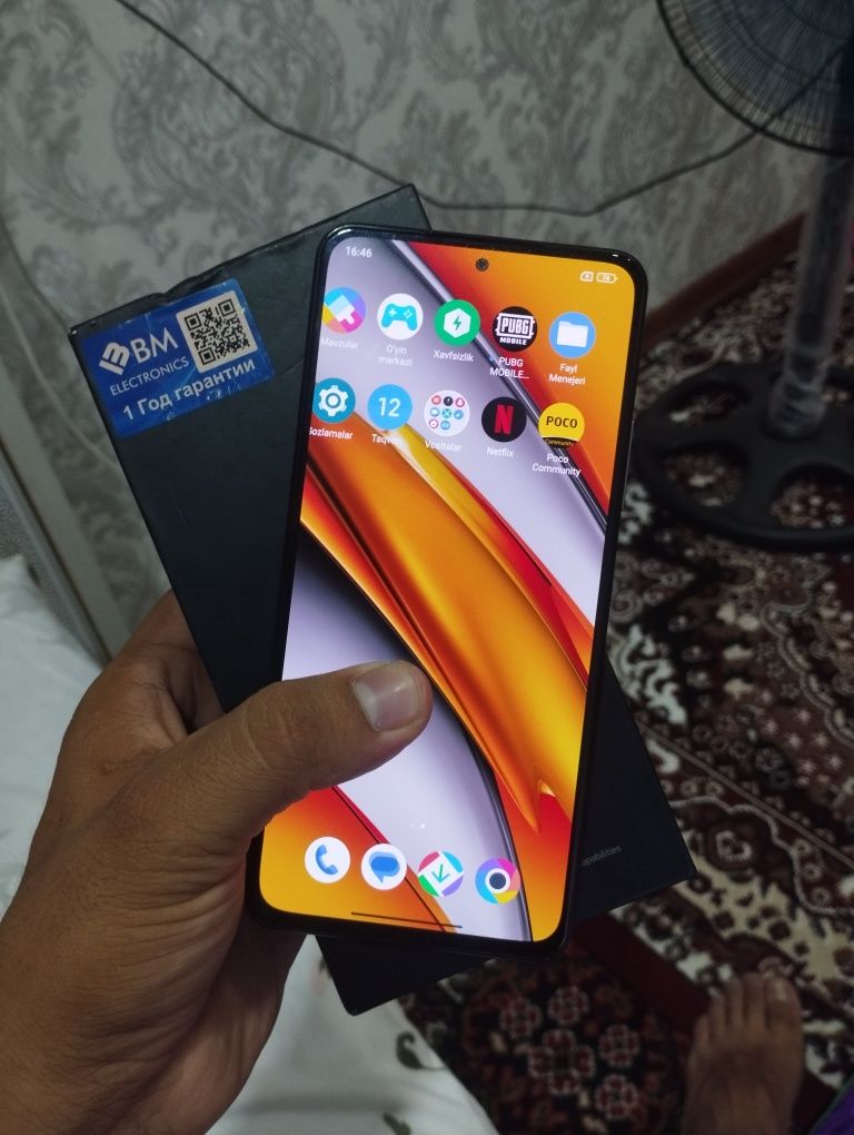 Poco f3 5g 8/256