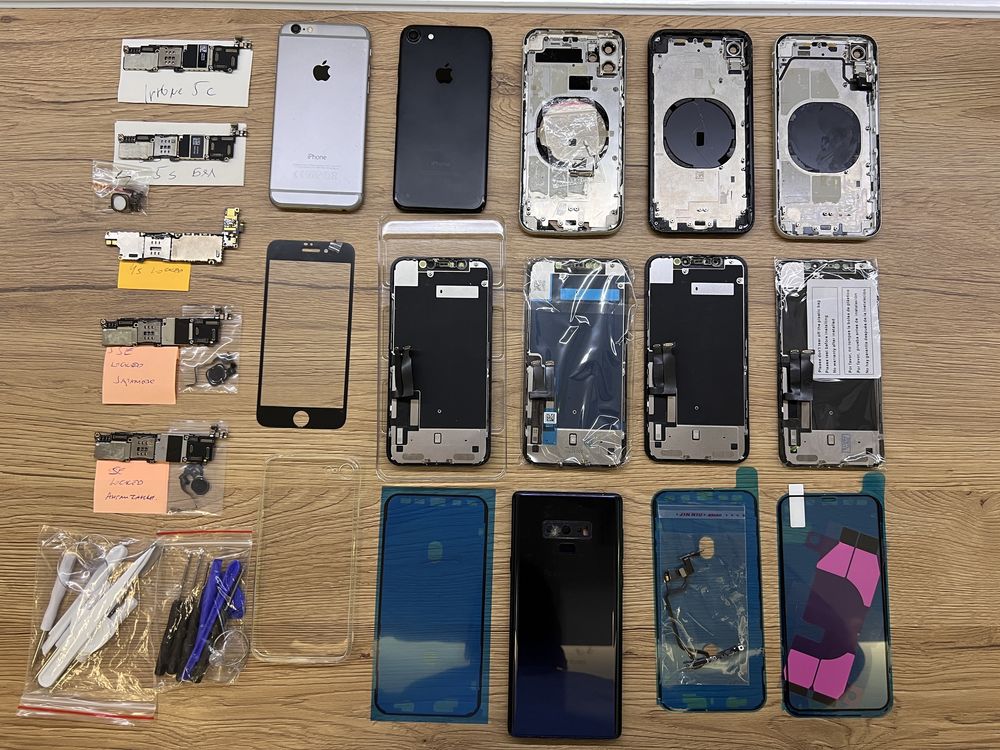 iPhone, lot, лот, части, iCloud