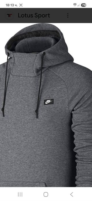 Nike-Ориг.ватиран суичър