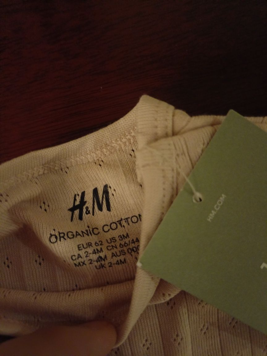 Брюки для девочек, H&M, 6-9 месяцев