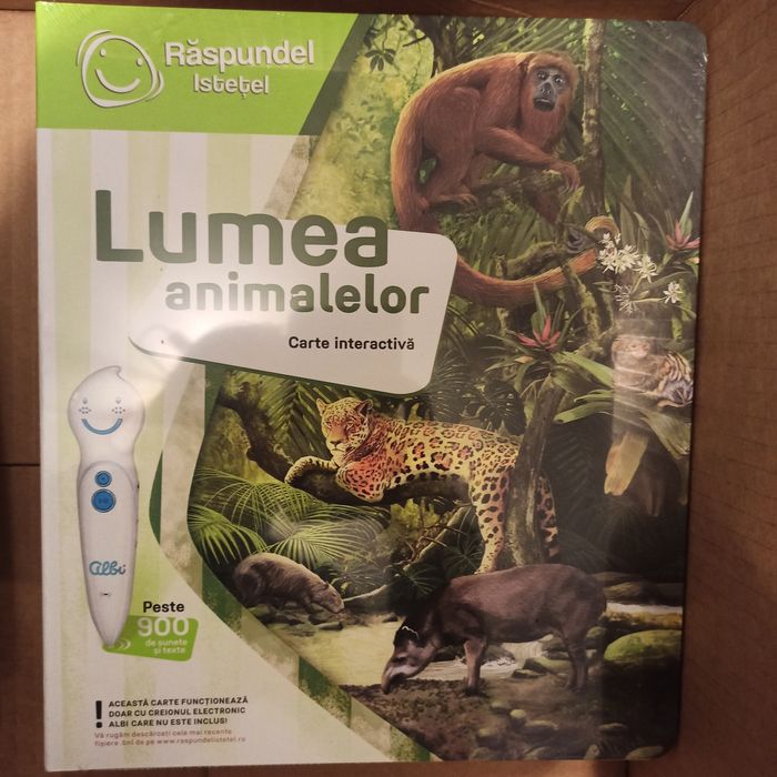 Carte Raspundel Istetel Lumea animalelor