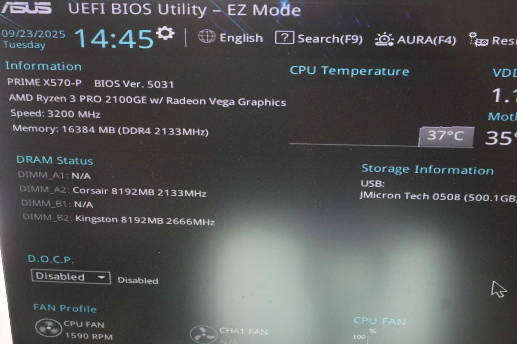 [AM4] ATX Дънна платка, дъно ASUS Prime x570-P
