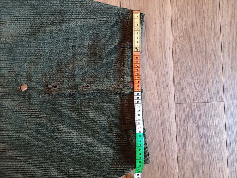 Fusta velur kaki Comptoir des cotonniers