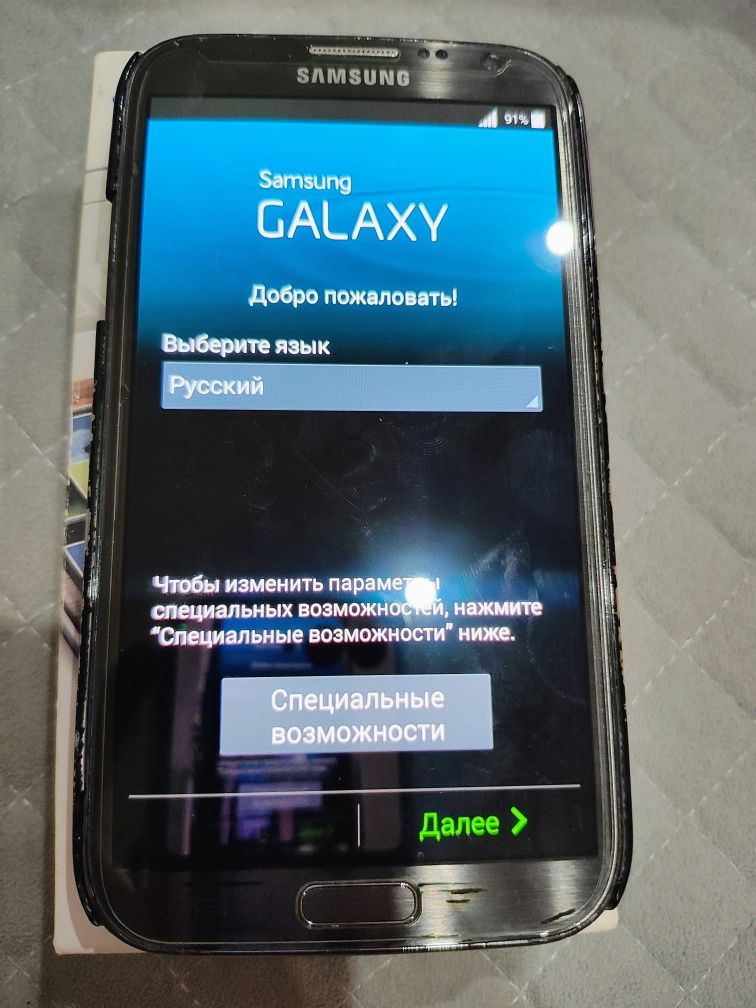 Продам Самсунг Галакси Ноте2 хорошем состоянии. Всё работает,целый!