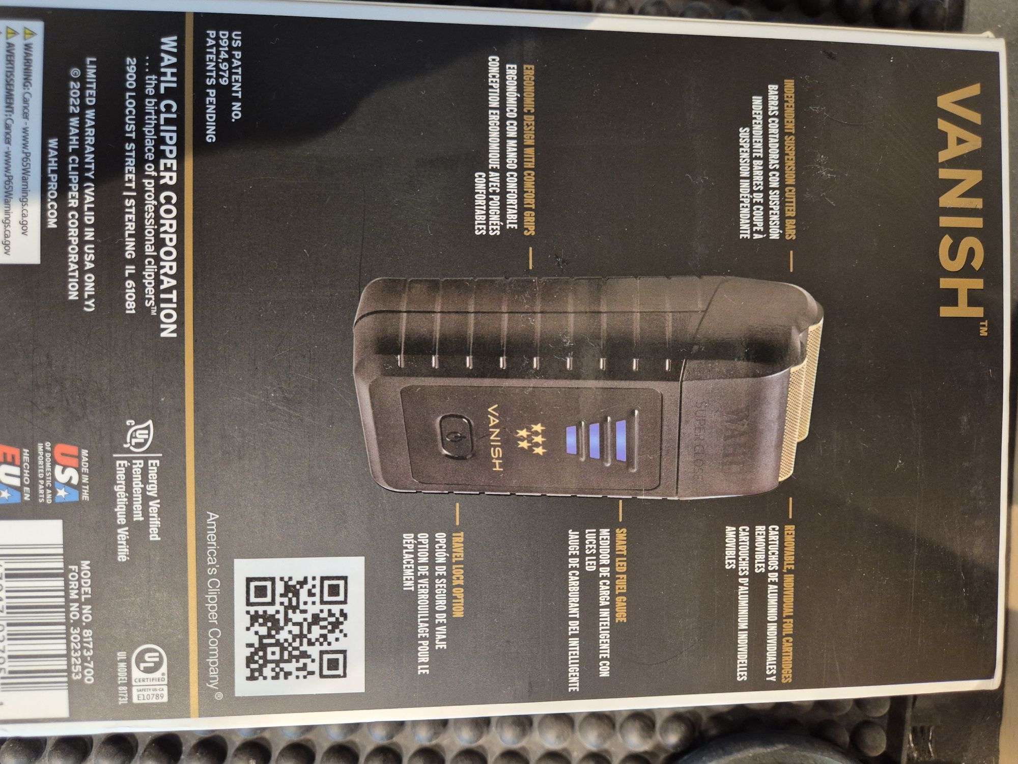 Shaver wahl vanish nou