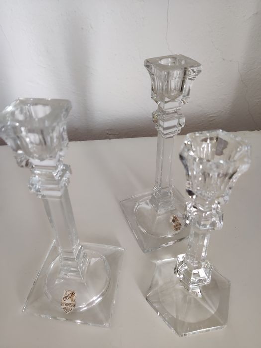 Set decorativ din cristal – vaze, sfeșnice și boluri elegante - Brasov