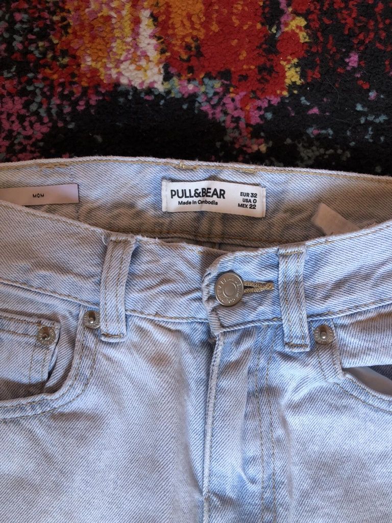 Дънки Mom jeans ZARA/PULL AND BEAR