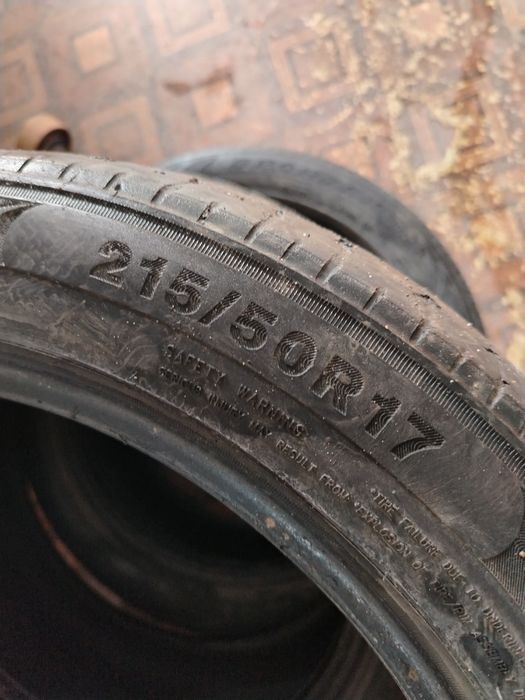 Шины б/у 215/50 R17